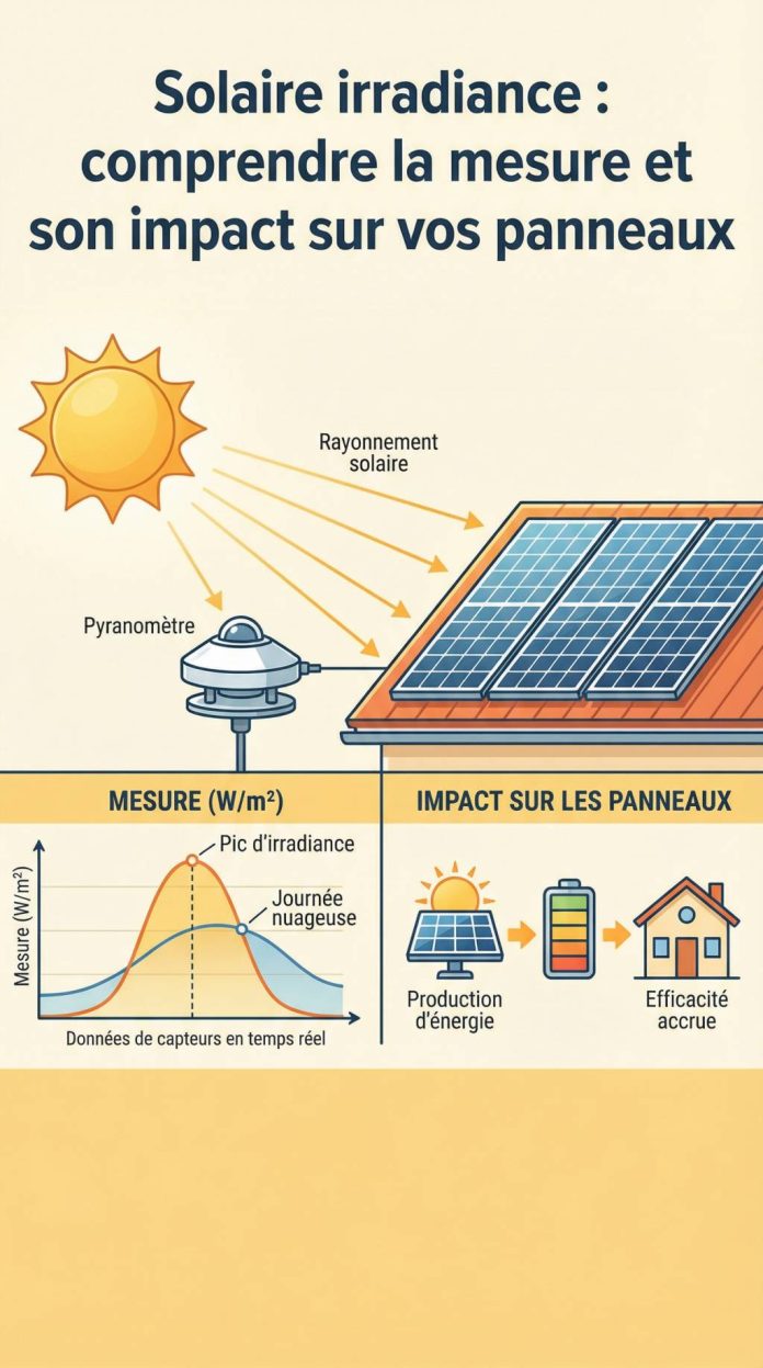 Solaire irradiance : comprendre la mesure et son impact sur vos panneaux Solaire irradiance : comprendre la mesure et son impact sur vos panneaux