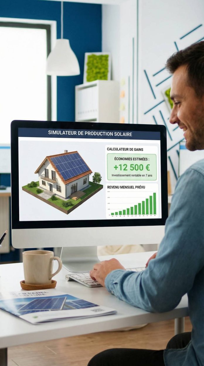 Simulateur production panneau solaire : calculer vos gains avant d’investir Simulateur production panneau solaire : calculer vos gains avant d’investir