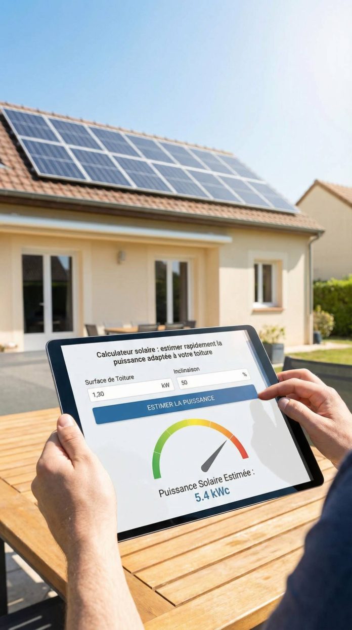 Calculateur solaire : estimer rapidement la puissance adaptée à votre toiture Calculateur solaire : estimer rapidement la puissance adaptée à votre toiture